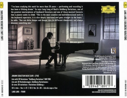 Lang Lang - Bach: Goldberg Variations (2020) CD-Rip