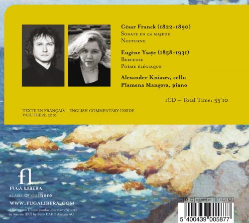 Alexander Kniazev & Plamena Mangova - Franck & Ysaÿe: Works for Piano and Cello (2011)