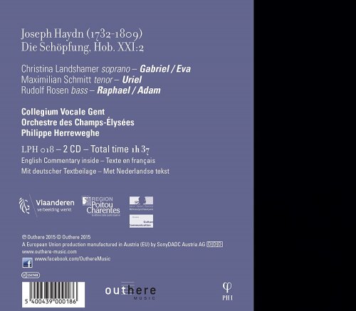 Collegium Vocale Gent, Orchestre des Champs-Elysées, Philippe Herreweghe - Haydn: Die Schöpfung (2015) [Hi-Res]