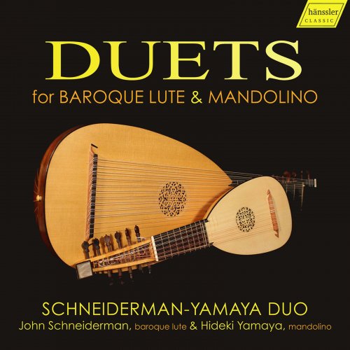 Hideki Yamaya, John Schneiderman - Duets for Baroque Lute & Mandolino (2021)