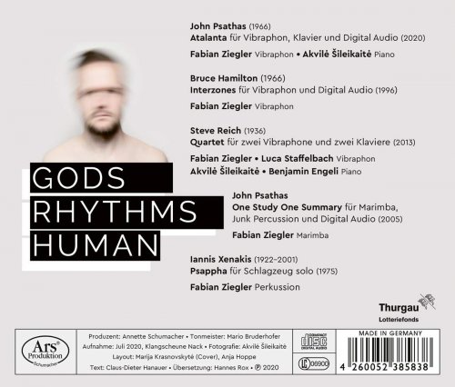 Akvile Sileikaite, Luca Staffelbach, Fabian Ziegler - Gods, Rhythms, Human (2021)