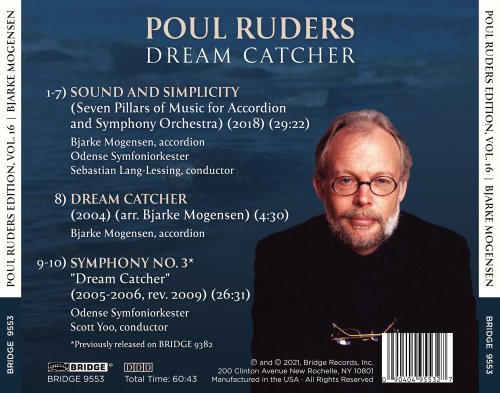 Odense Symphonieorkester, Scott Yoo, Bjarke Mogensen - Poul Ruders: Dream Catcher (2021)