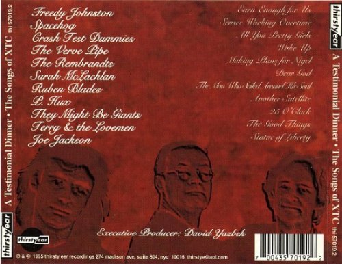 Various Artist - A Testimonial Dinner - The Songs Of XTC (1995)