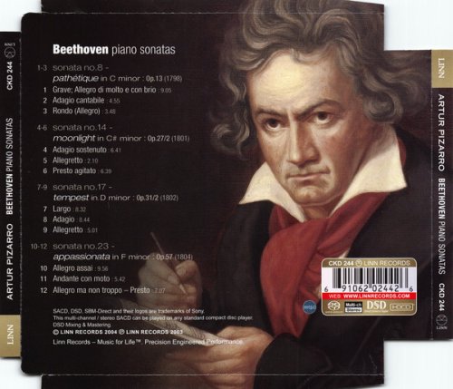 Artur Pizarro - Beethoven: Piano Sonatas (2003) [SACD]