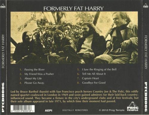 Formerly Fat Harry - Formerly Fat Harry (Reissue) (1971/2012)