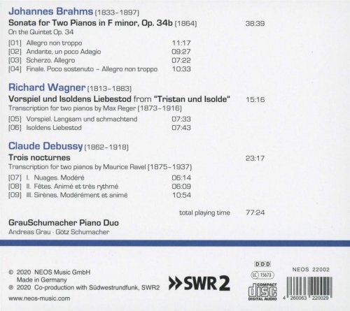 Grauschumacher Piano Duo - Remixed (2021) Hi-Res