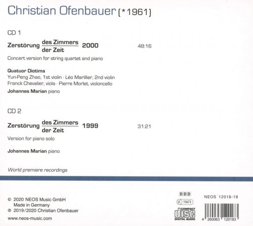 Johannes Marian - Christian Ofenbauer: Zerstörung des Zimmers/der Zeit (2021)