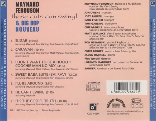 Maynard Ferguson & Big Bop Nouveau - These Cats Can Swing! (1995)