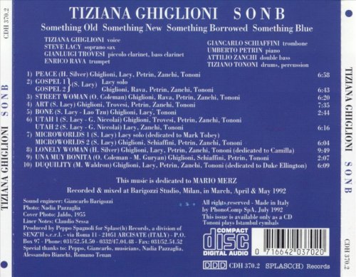 Tiziana Ghiglioni - SONB (Something Old, Something New, Something Borrowed, Something Blue) (1992)