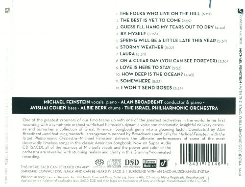 Michael Feinstein - Michael Feinstein With The Israel Philharmonic Orchestra (2001) [2003 SACD]