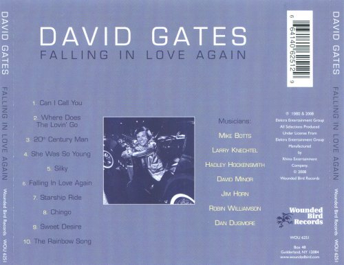 David Gates - Falling In Love Again (1980) [2008]