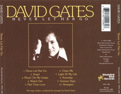 David Gates - Never Let Her Go (1975) [2008]