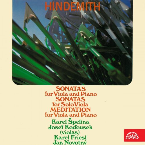Karel Špelina - Hindemith: Viola Sonatas (2018)