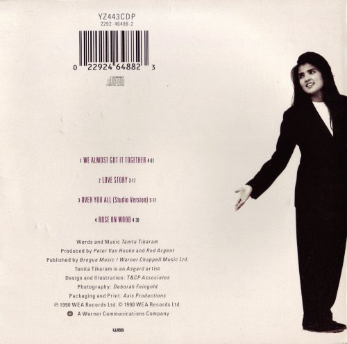 Tanita Tikaram - We Almost Got It Together (CD Single) (1990)