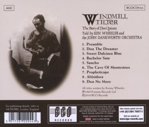 Kenny Wheeler & The John Dankworth Orchestra - Windmill Tilter (The Story Of Don Quixote) (1969)