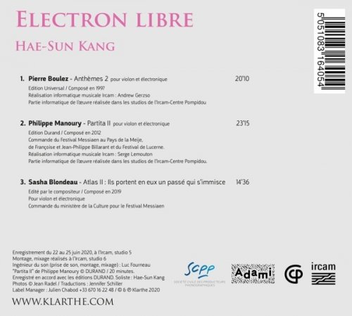 Hae-Sun Kang - Electron libre (2021) [Hi-Res]