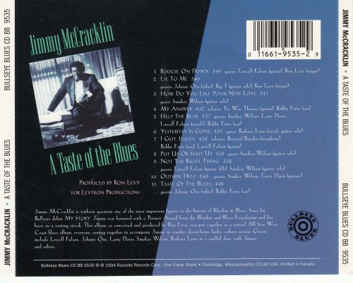 Jimmy McCracklin - A Taste Of The Blues (1991)