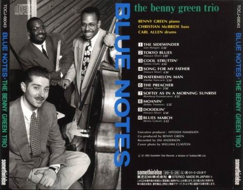 The Benny Green Trio - Blue Notes (1993)