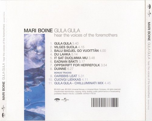 Mari Boine - Gula Gula (1989) CD-Rip