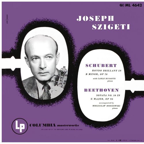 Joseph Szigeti - Schubert: Rondo for Violin and Piano, D. 895 & Violin Sonata in A Major, D. 574 - Beethoven: Violin Sonata No. 10, Op. 96 (2021) Hi-Res