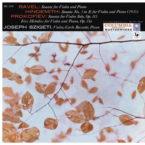 Joseph Szigeti - Ravel: Violin Sonata No. 2, M. 77 - Hindemith: Sonata for Violin and Piano in E Major - Prokofiev: Violin Sonata, Op. 115 & 5 Melo (2021) Hi-Res