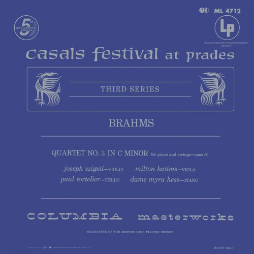 Joseph Szigeti - Brahms: Piano Quartet No. 3, Op. 60 & Piano Trio No. 2, Op. 87 (2021) Hi-Res