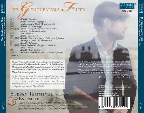 Stefan Temmingh - Handel: The Gentleman's Flute (2010)