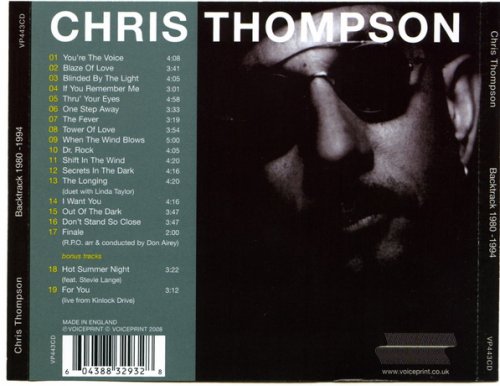 Chris Thompson - Backtrack 1980-1994 (1999)