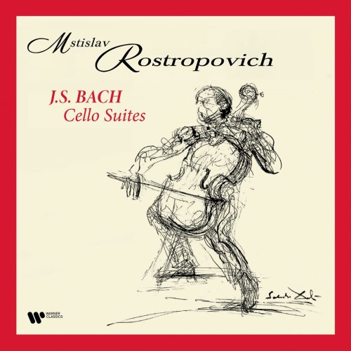 Mstislav Rostropovich - Bach: Cello Suites (1995/2021)