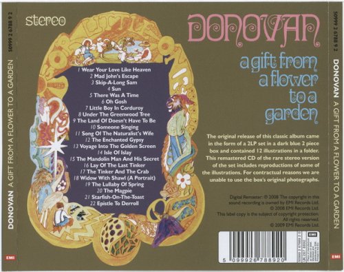 Donovan - A Gift From A Flower To A Garden (1967/2008)
