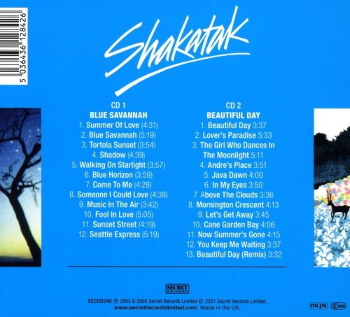 Shakatak - Blue Savannah + Beautiful Day (2021)