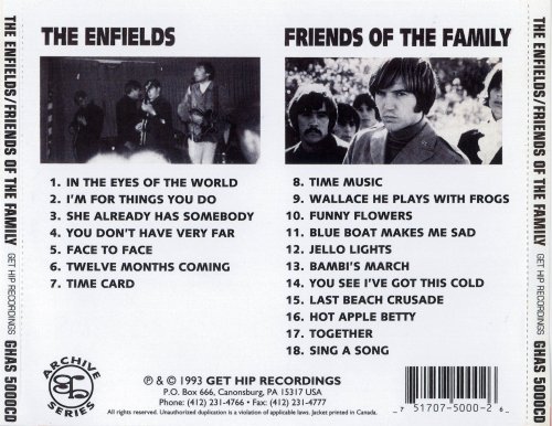 The Enfields - Friends of the Family (1966-1968) (1993)