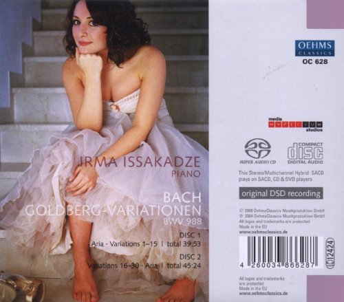 Irma Issakadze - Bach, J.S.: Goldberg Variations, Bwv 988 (2008)