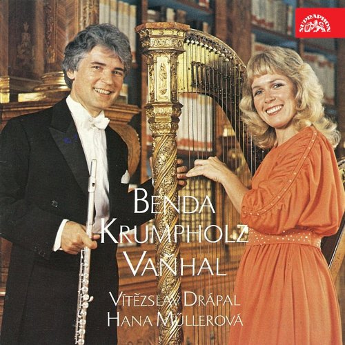 Vítězslav Drápal - Benda, Krumpholz and Vaňhal - Flute and Harpsichord Sonatas (1991/2021)