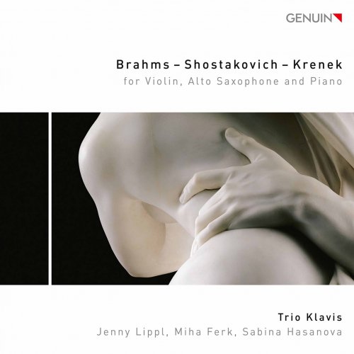 Trio KlaViS - Brahms, Shostakovich & Krenek: Works for Violin, Alto Saxophone & Piano (2021) [Hi-Res]