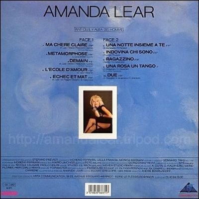 Amanda Lear - Tant Qu'il Y Aura Des Hommes (1990) LP