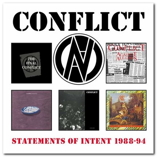 Conflict - Statements Of Intent 1988-1994 [5CD Box Set] (2021)