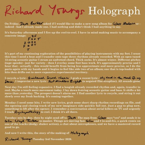 Richard Youngs - Holograph (2021) [Hi-Res]
