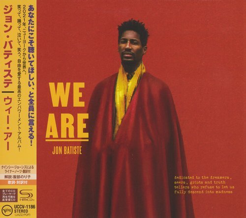 Jon Batiste - We Are (Japan SHM-CD 2021) CD-Rip
