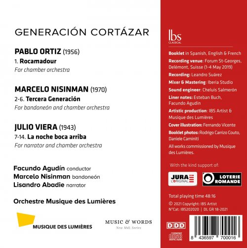 Facundo Agudin, Orchestre Musique des Lumières - Generación Cortázar (2021)