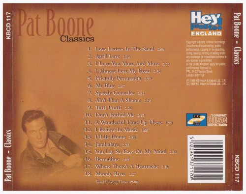 Pat Boone - Classics (1998)