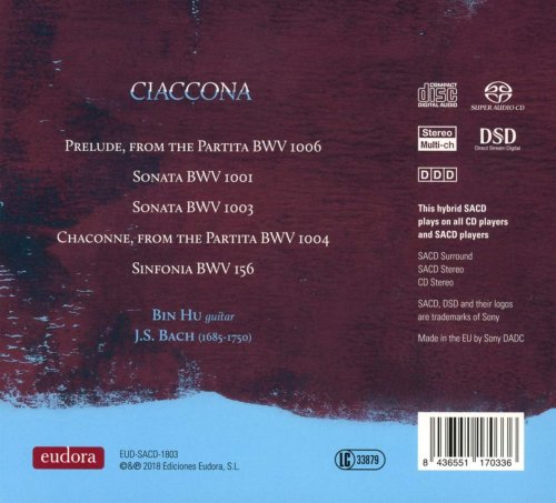 Bin Hu - Ciaccona (2018) [DSD & Hi-Res]