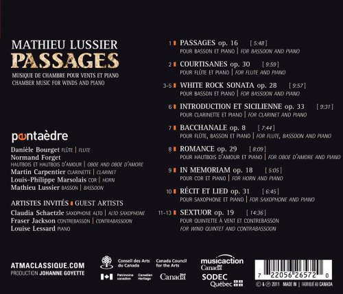 Mathieu Lussier - Passages (Mathieu Lussier) (2011) [Hi-Res]