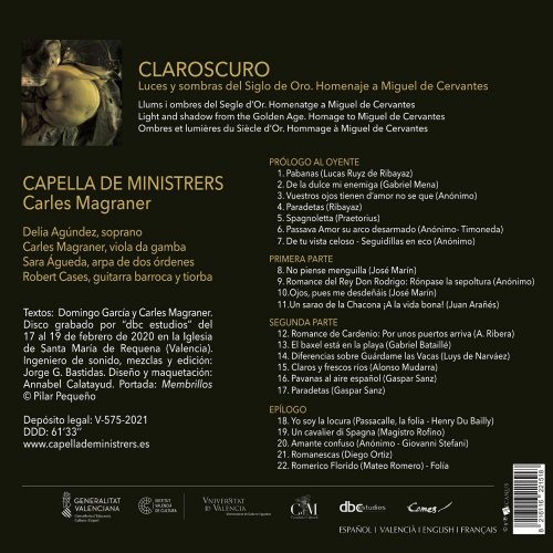 Capella De Ministrers & Carles Magraner - Claroscuro (2021)