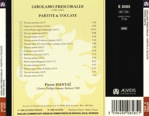 Pierre Hantai - Frescobaldi: Partite & Toccate (1996)