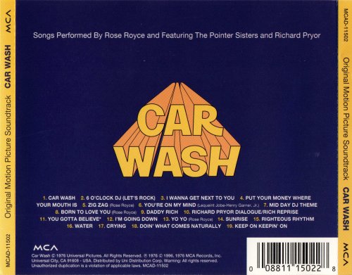 Rose Royce - Car Wash (OST) 1996