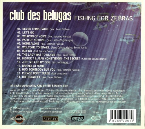 Club des Belugas - Fishing For Zebras (2015) CD-Rip