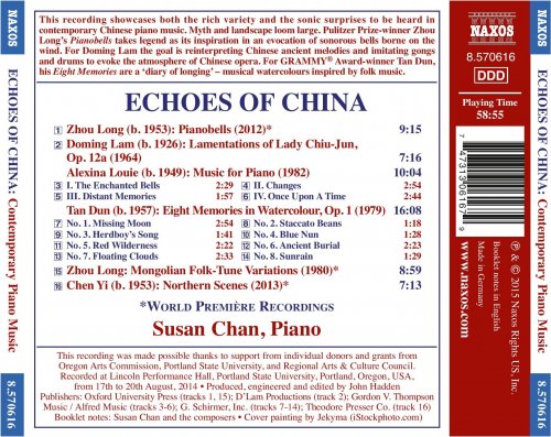 Susan Chan - Echoes of China: Contemporary Piano Music (2015) CD-Rip