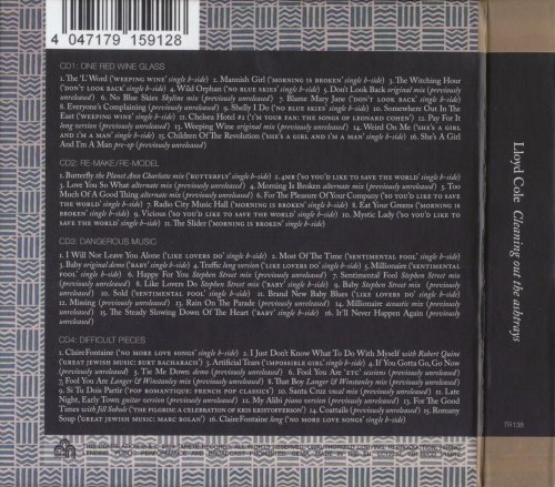 Lloyd Cole - Cleaning Out The Ashtrays (Collected B-Sides & Rarities 1989-2006) (4CD BoxSet) (2009)