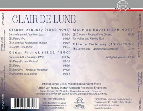 Philipp Jonas, Maximilian Schairer - Clair de Lune (2021)